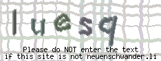 CAPTCHA Bild zum Spamschutz 