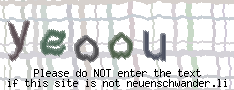 CAPTCHA Bild zum Spamschutz 