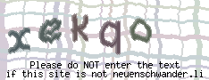 CAPTCHA Bild zum Spamschutz 