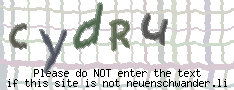 CAPTCHA Bild zum Spamschutz 