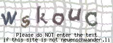 CAPTCHA Bild zum Spamschutz 